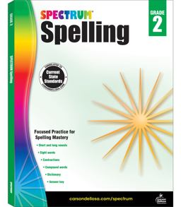 Spectrum Spelling, Grade 2 Spectrum Spelling, Grade 2