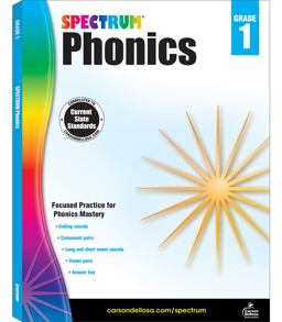 Spectrum Phonics, Grade 1  9781483811826 Front Cover