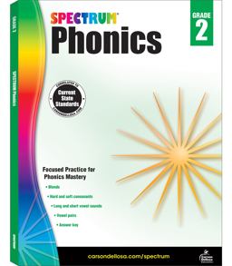 Spectrum Phonics, Grade 2 1st 9781483811833 Front Cover