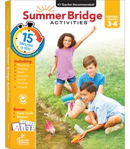 Summer Bridge Activitiesï¿½, Grades 3 to 4  9781483815831 Front Cover