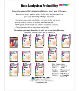 Spectrum Data Analysis and Probability Spectrum Data Analysis and Probability