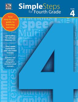 Simple Steps for Fourth Grade  9781483826745 Front Cover