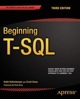 Beginning T-SQL 3rd 9781484200476 Front Cover