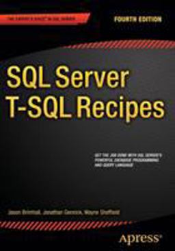 SQL Server T-SQL Recipes 4th 9781484200629 Front Cover