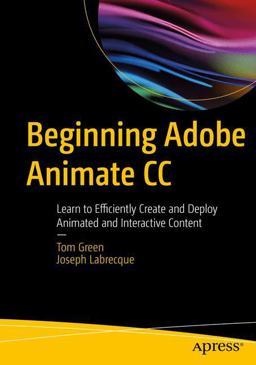 Beginning Adobe Animate CC  9781484223758 Front Cover