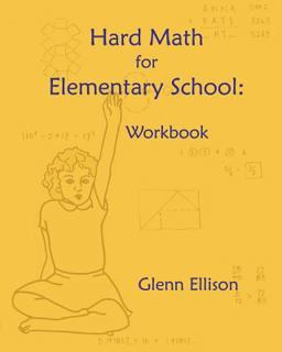 Hard Math for Elementary School: Workbook  9781484843017 Front Cover