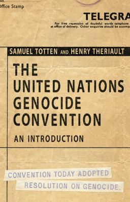 United Nations Genocide Convention An Introduction  9781487524081 Front Cover