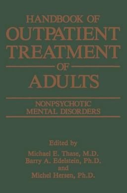 Handbook of Outpatient Treatment of Adults