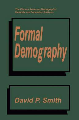 Formal Demography Formal Demography