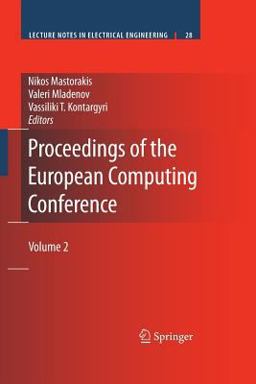Proceedings of the European Computing Conference