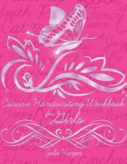 Cursive Handwriting Workbook for Girls  9781490515717 Front Cover