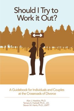 Should I Try to Work It Out? A Guidebook for Individuals and Couples at the Crossroads of Divorce  9781491228975 Front Cover