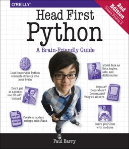 Head First Python A Brain-Friendly Guide 2nd 9781491919538 Front Cover