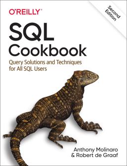 SQL Cookbook Query Solutions and Techniques for All SQL Users 2nd 9781492077442 Front Cover