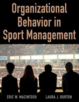Organizational Behavior in Sport Management  9781492552383 Front Cover