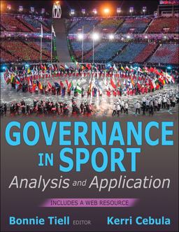 Governance in Sport Analysis and Application  9781492589471 Front Cover