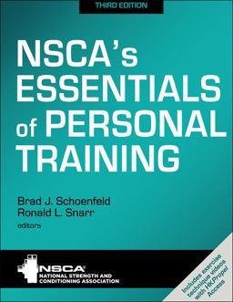 NSCA's Essentials of Personal Training 3rd 9781492596721 Front Cover
