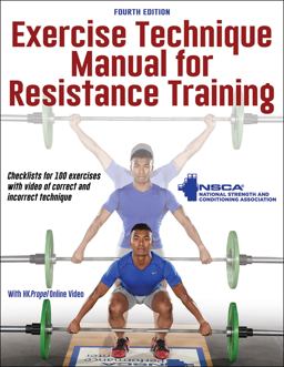 Exercise Technique Manual for Resistance Training 4th 9781492596998 Front Cover