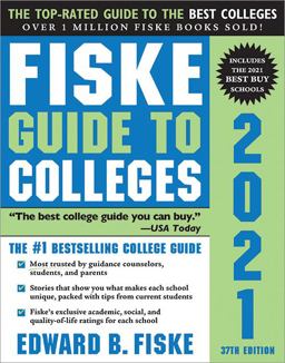 Fiske Guide to Colleges 2021 37th 9781492664963 Front Cover