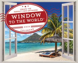 2019 Window to the World(TM) Wall Poster Calendar