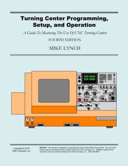 Turning Center Programming, Setup, and Operation