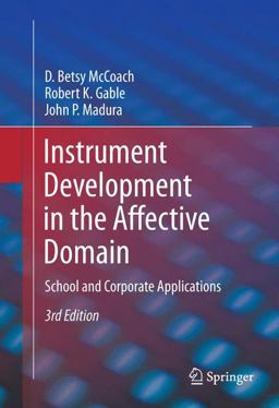 Instrument Development in the Affective Domain Instrument Development in the Affective Domain