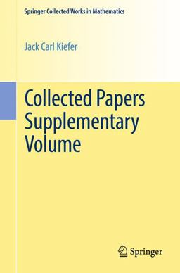 Collected Papers - Supplementary Volume Collected Papers - Supplementary Volume