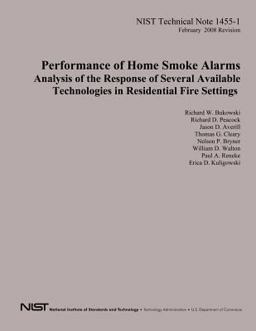 Performance of Home Smoke Alarms Analysis of the Response of Several Available Technologies in Residential Fire Settings Performance of Home Smoke Alarms Analysis of the Response of Several Available Technologies in Residential Fire Settings
