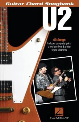 U2 - Guitar Chord Songbook 2015 9781495000829 Front Cover