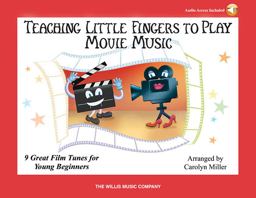Teaching Little Fingers to Play Movie Music Book/Online Audio  9781495006333 Front Cover