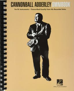 Cannonball Adderley - Omnibook For B-Flat Instruments  9781495011849 Front Cover