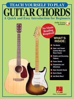 Teach Yourself to Play Guitar Chords - a Quick and Easy Introduction for Beginners (Book/Online Audio)
