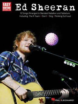 Ed Sheeran for Easy Guitar Easy Guitar with Notes and Tab  9781495021862 Front Cover