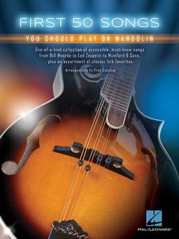 First 50 Songs You Should Play on Mandolin:  9781495056635 Front Cover