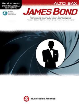 James Bond Alto Sax  9781495060809 Front Cover