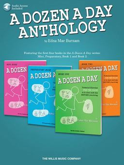 Dozen a Day Anthology Book/Online Audio  9781495061165 Front Cover