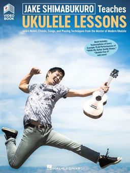 Jake Shimabukuro Teaches Ukulele Lessons Book/Online Media  9781495062858 Front Cover