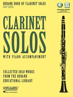 Rubank Book of Clarinet Solos - Easy Level (includes Online Audio for Streaming/download)