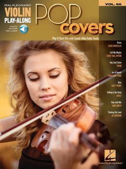 Pop Covers Violin Play-Along Volume 66 Book/Online Audio
