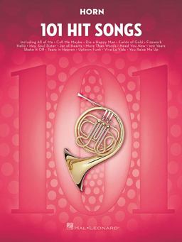 101 Hit Songs For Horn  9781495075339 Front Cover