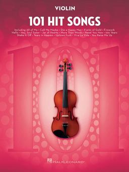 101 Hit Songs for Violin  9781495075353 Front Cover