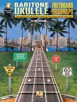 Fretboard Roadmaps - Baritone Ukulele: The Essential Patterns That All the Pros Know and Use With Downloadable Audio  9781495076398 Front Cover