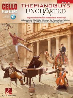 Piano Guys - Uncharted Cello Play-Along Volume 6 Book/Online Audio  9781495082641 Front Cover
