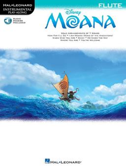 Moana - Instrumental Solos for Flute (Book/Online Audio)  9781495090530 Front Cover