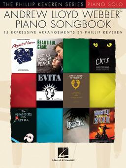 Andrew Lloyd Webber Piano Songbook The Phillip Keveren Series National Federation of Music Clubs 2024-2028 Selection  9781495098529 Front Cover