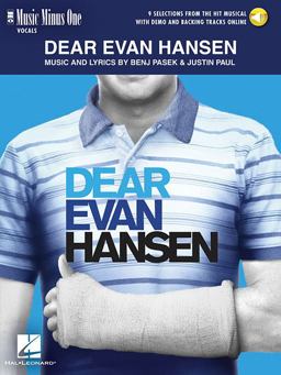 Dear Evan Hansen Music Minus One Vocal  9781495099892 Front Cover