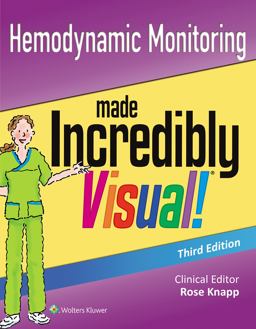 Hemodynamic Monitoring Made Incredibly Visual 3rd 9781496306999 Front Cover
