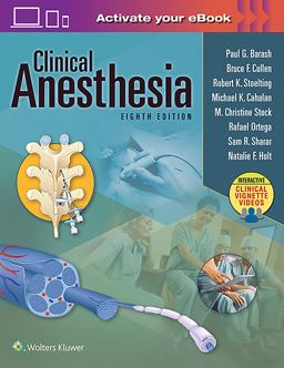 Clinical Anesthesia 8th 9781496337009 Front Cover