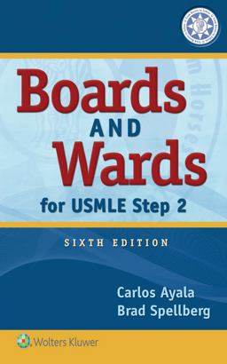 Boards and Wards for Usmle Step 2 6th 9781496349897 Front Cover