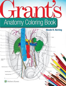 Grant's Anatomy Coloring Book  9781496351258 Front Cover